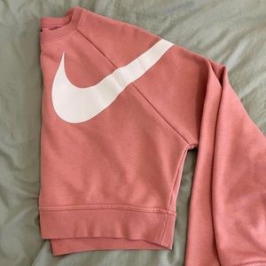 Pink Nike Crewneck Sweatshirt